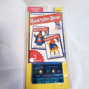 VTG NIP 1998 The Adventures of Paddington Bear Book & Cassette Set